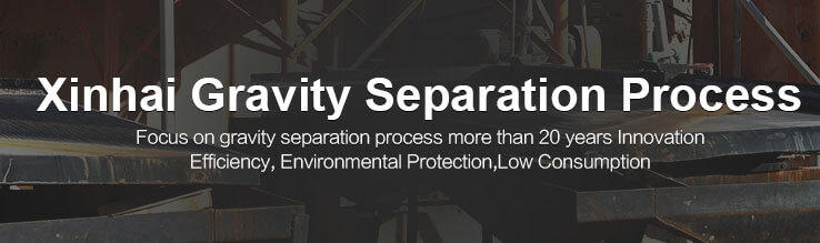 Gravity separation process