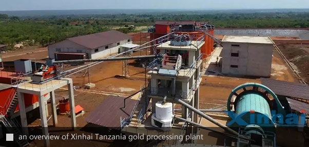 an overview of Xinhai Tanzania gold processing plant