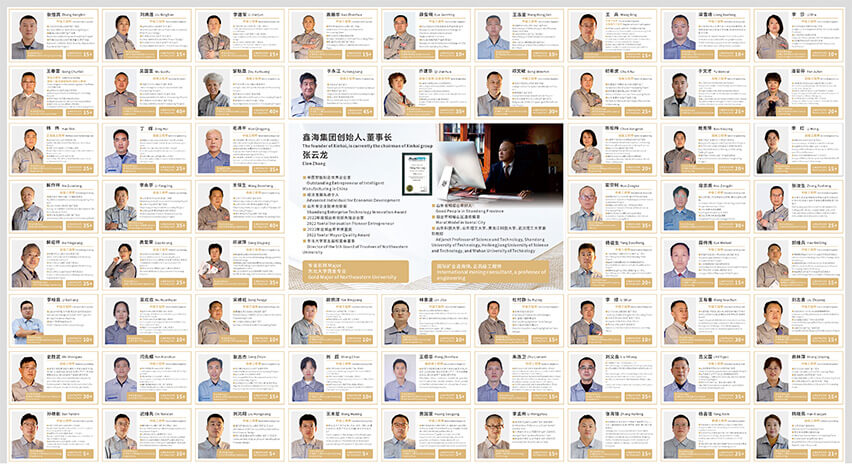 EXTENSIVE EXPERT OPERATION MANAGEMENT TEAM