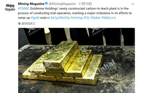 report-about-Malaysia-700tpd-gold-CIL-project