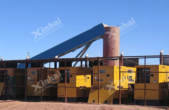 Mongolia 1000tpd gold mine beneficiation plant project